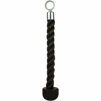 C.P. Sports One Hand Triceps Rope, black