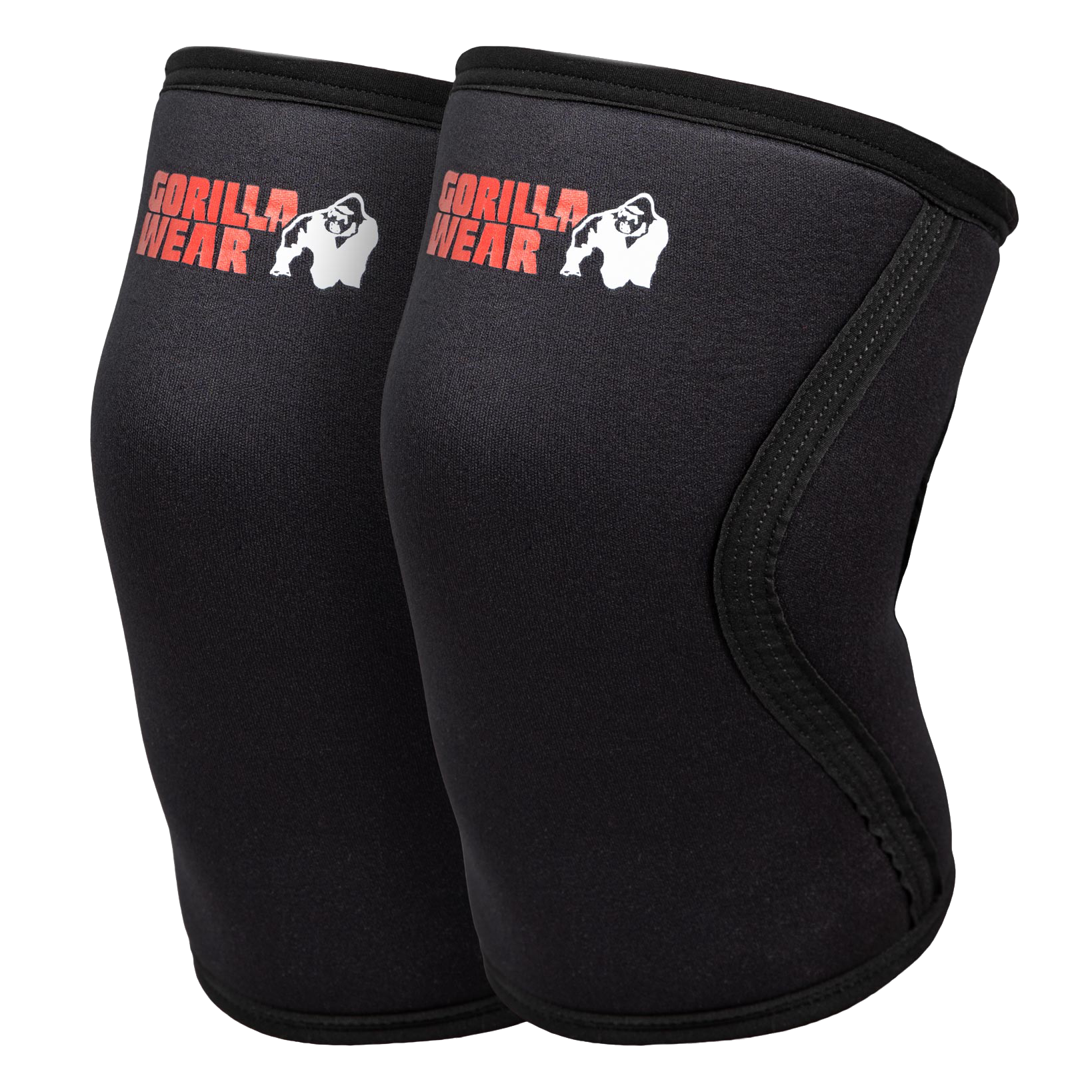 Gorilla Wear 5 MM Knee Sleeves, black
