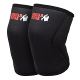 Gorilla Wear 7 MM Knee Sleeves, black