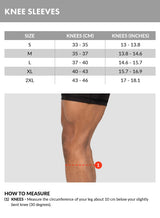 Gorilla Wear 7 MM Knee Sleeves, black