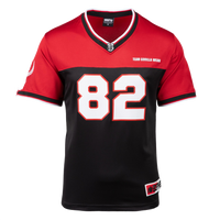 Gorilla Wear Trenton Football Jersey, black/red