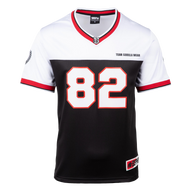 Gorilla Wear Trenton Football Jersey, black/white