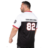 Gorilla Wear Trenton Football Jersey, black/white