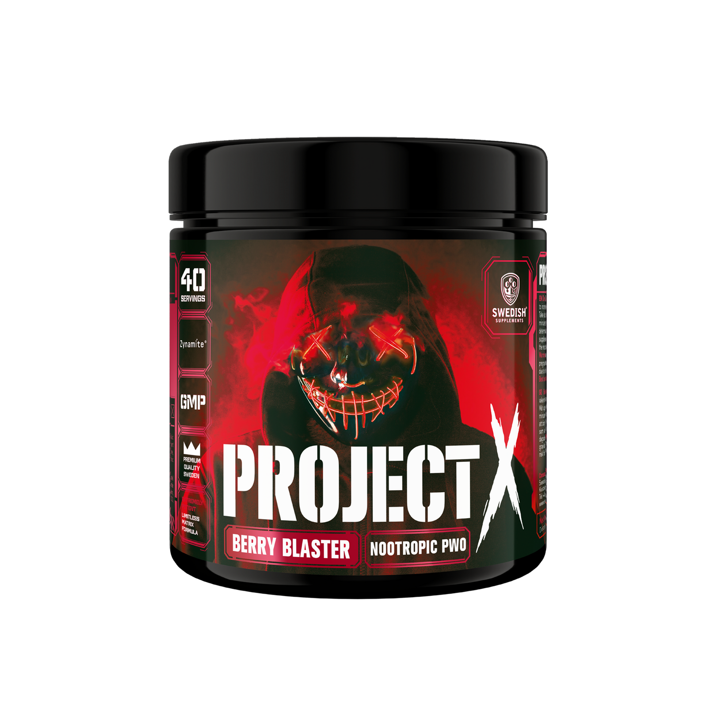 Swedish Supplements Berry Blaster Project X - 330g