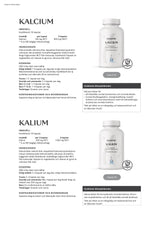 Holistic Kalcium 160 mg, 90 kapslar