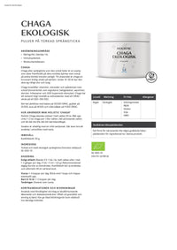 Holistic Chaga ekologisk, 50 g