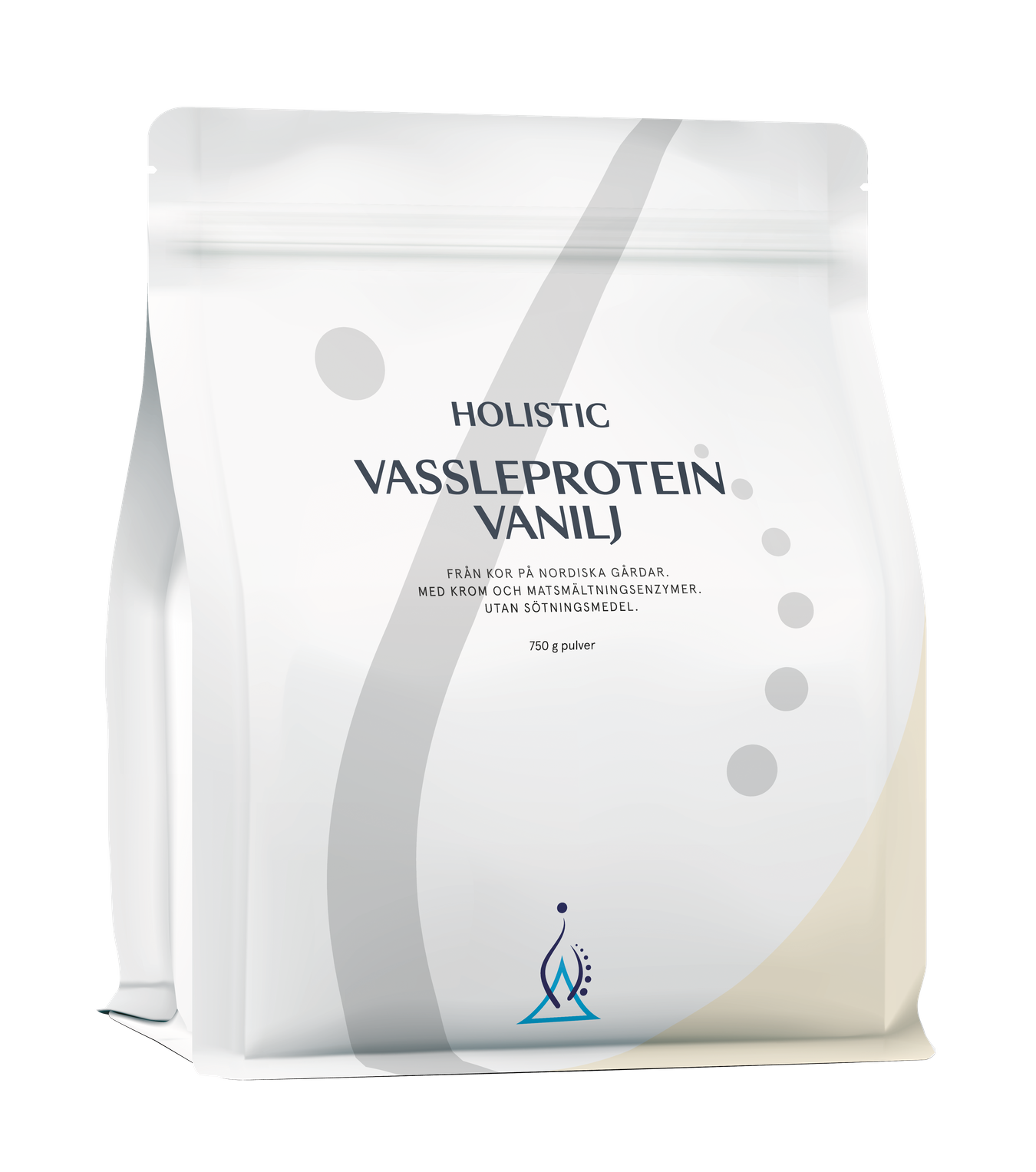 Holistic Vassleprotein vanilj, 750 g