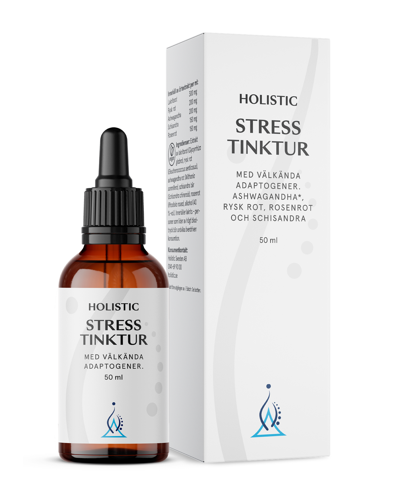 Holistic Stress tinktur, 50 ml
