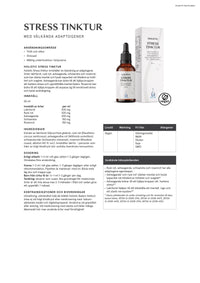 Holistic Stress tinktur, 50 ml