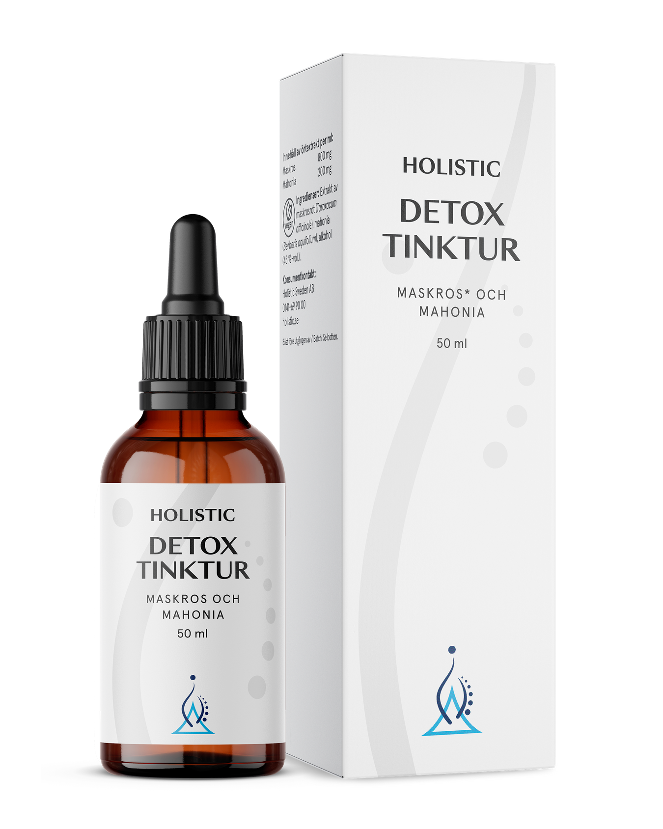 Holistic Detox tinktur, 50 ml