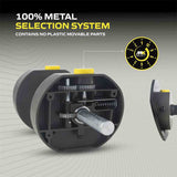 MX85 Dumbbells – Justerbar hantel 5,6–38,6 kg för komplett styrketräning hemma