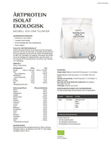 Holistic Ärtproteinisolat ekologisk, 750 g