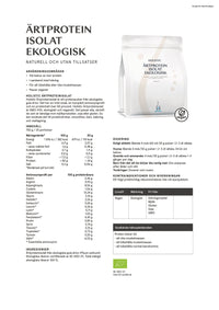 Holistic Ärtproteinisolat ekologisk, 750 g