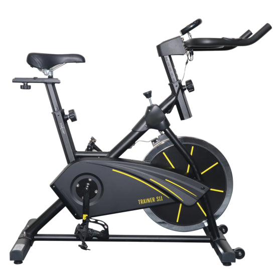 TITAN LIFE Spinbike Trainer S11 -  robust cykel för seriös hemmaträning
