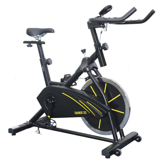 TITAN LIFE Spinbike Trainer S11 -  robust cykel för seriös hemmaträning