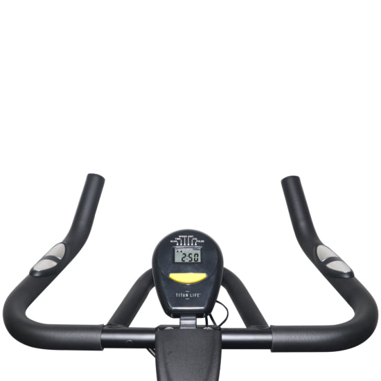 TITAN LIFE Spinbike Trainer S11 -  robust cykel för seriös hemmaträning