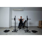 TITAN LIFE Weight Set Viktset 100 kg (Garage Gym) – komplett styrkepaket för hemmaträning