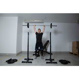 TITAN LIFE Weight Set Viktset 100 kg (Garage Gym) – komplett styrkepaket för hemmaträning