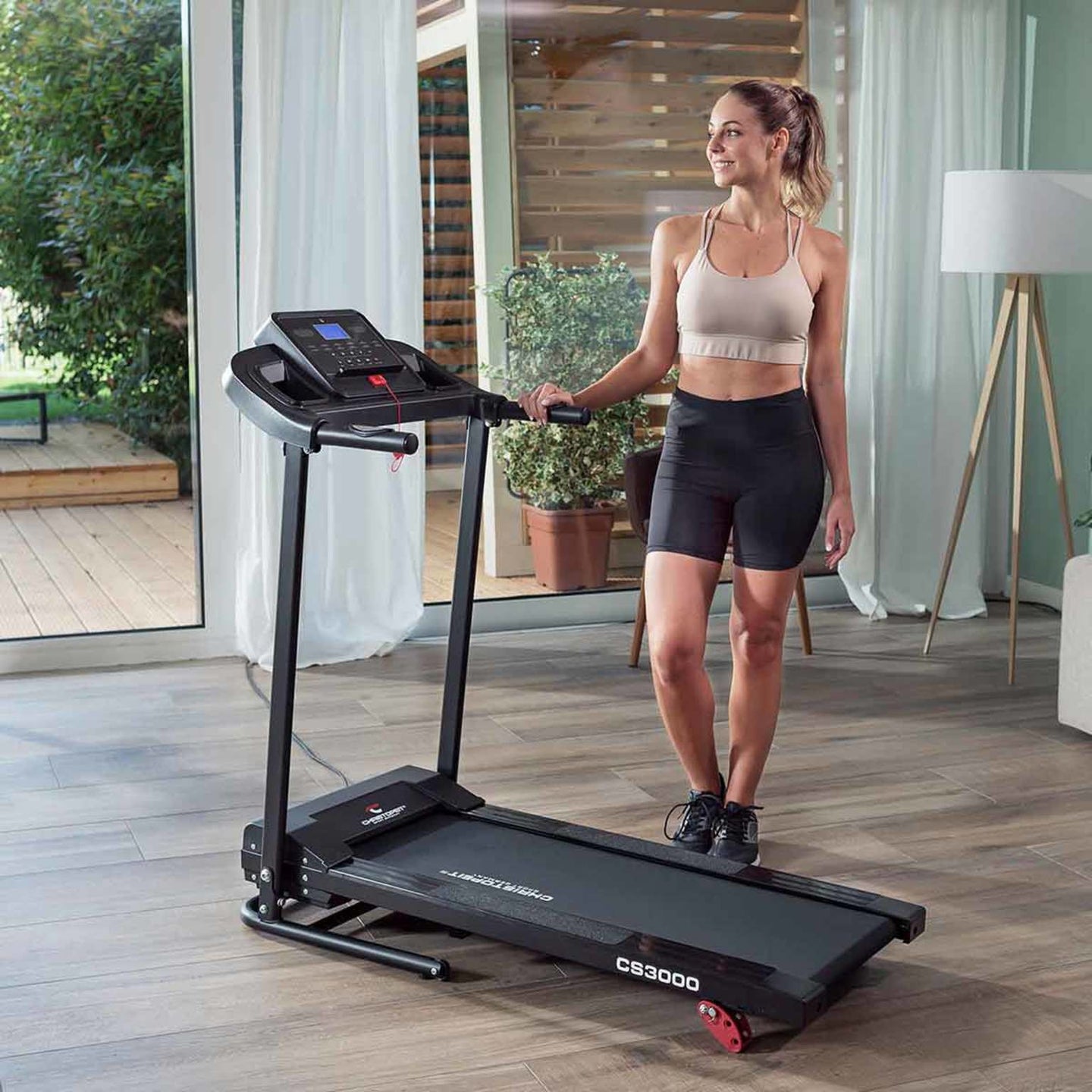 Christopeit Top Sport Gå-/ Löpband CS 3000 Treadmill ** Bäst i test **
