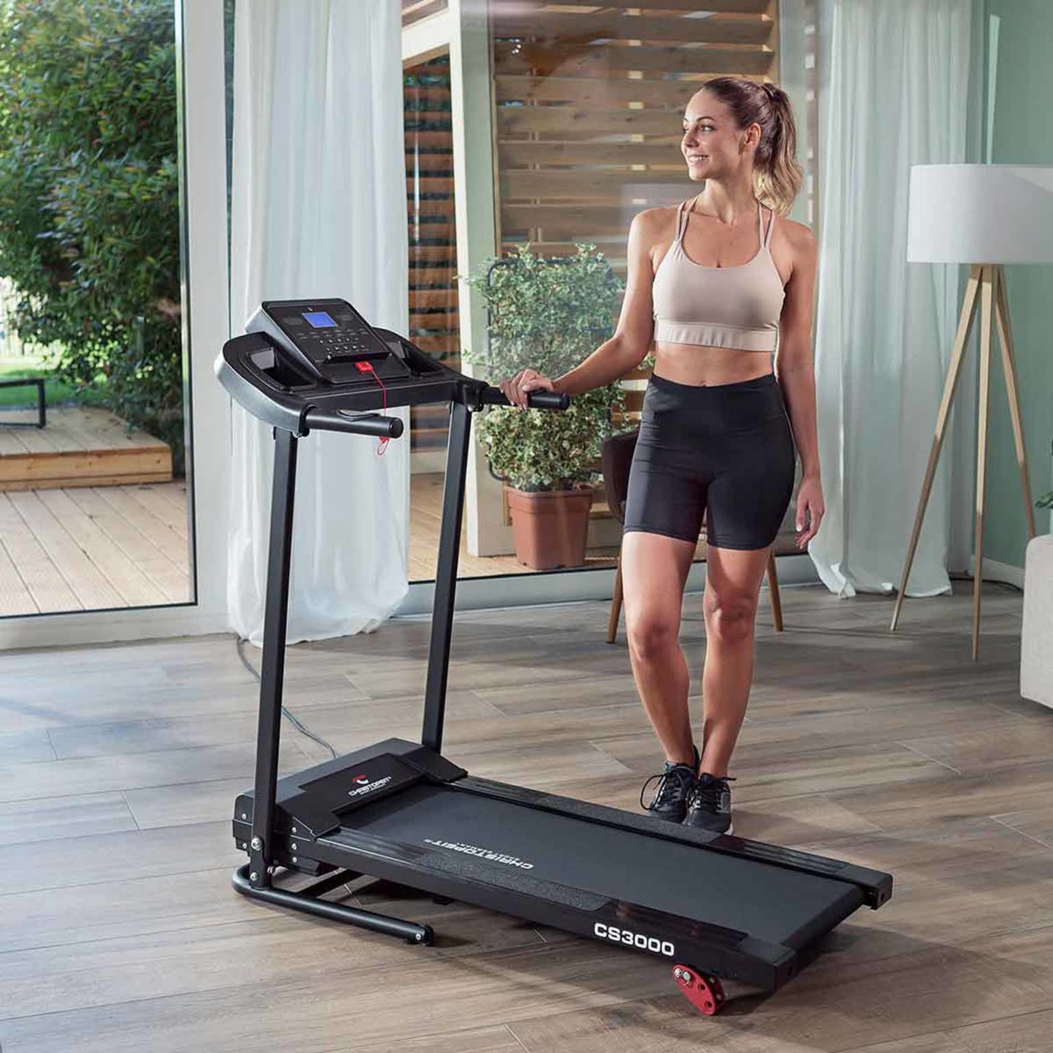 Christopeit Top Sport Gå-/ Löpband CS 3000 Treadmill ** Bäst i test **