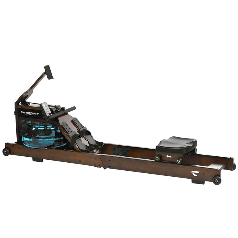 Christopeit Top Sport Bamboo Roddmaskin Water Rower Hudson