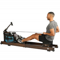 Christopeit Top Sport Bamboo Roddmaskin Water Rower Hudson