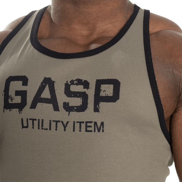 Gasp Ribbed T-back