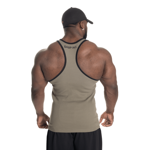 Gasp Ribbed T-back