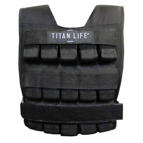 TITAN LIFE Weight Vest Viktväst 30 kg – maximalt motstånd för maximala resultat