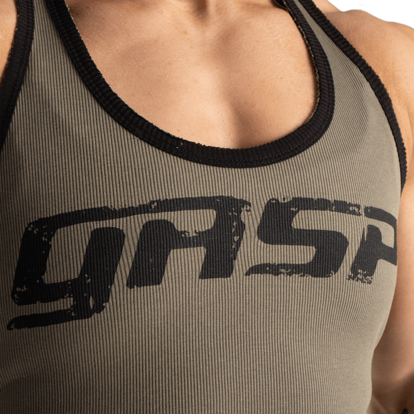 Gasp Rib crop t-back