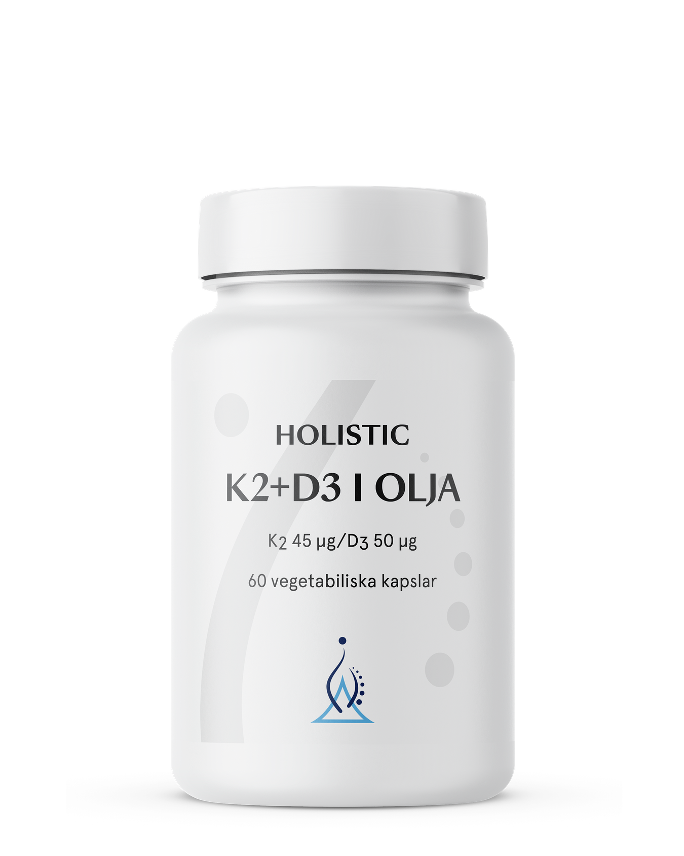 Holistic K2+D3 i olja, 60 kapslar