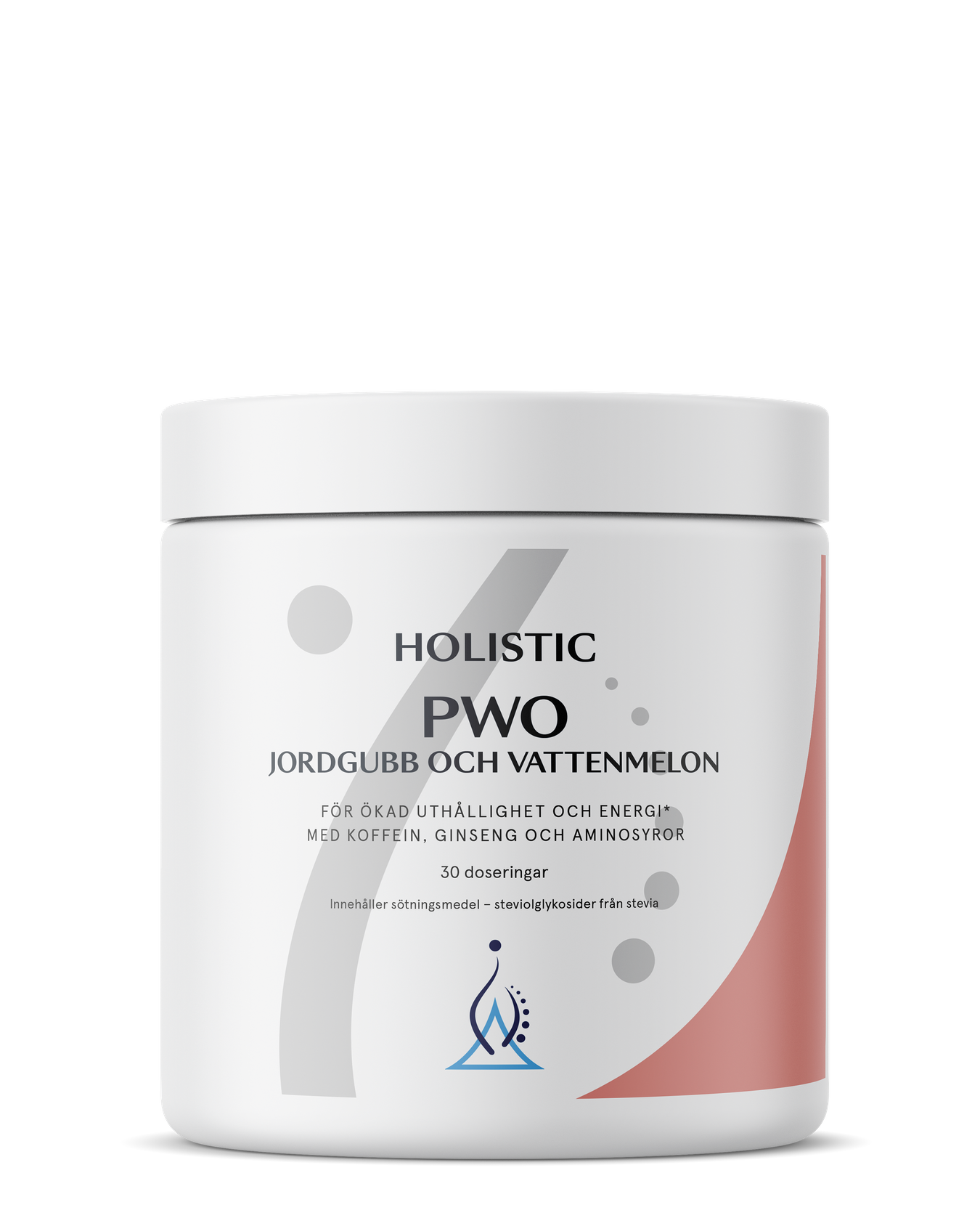 Holistic PWO jordgubb och vattenmelon, 345 g
