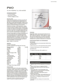 Holistic PWO jordgubb och vattenmelon, 345 g