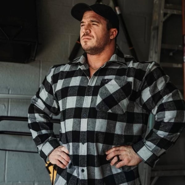 Gasp Heavy flannel shirt