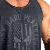 Gasp Skull t-back