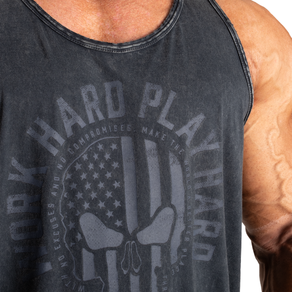 Gasp Skull t-back
