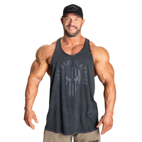 Gasp Skull t-back