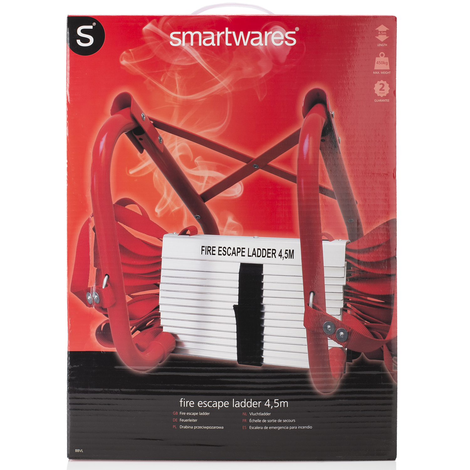 Smartwares BBVL Brandstege 4,5m