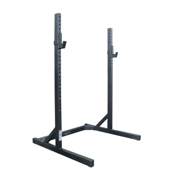 TITAN LIFE PRO Squat Stand Skivstångställning – kompakt styrka för ditt hemmagym