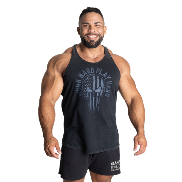 Gasp Skull t-back
