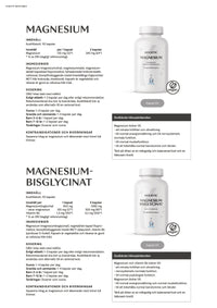 Holistic Magnesiumbisglycinat 100 mg, 90 kapslar