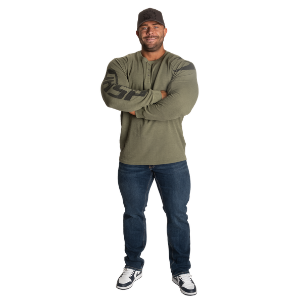 Gasp Thermal Henley