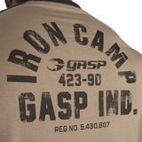 Gasp Iron Camp Raglan LS