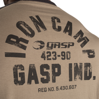 Gasp Iron Camp Raglan LS