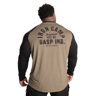 Gasp Iron Camp Raglan LS