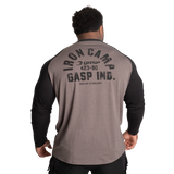 Gasp Iron Camp Raglan LS