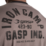 Gasp Iron Camp Raglan LS