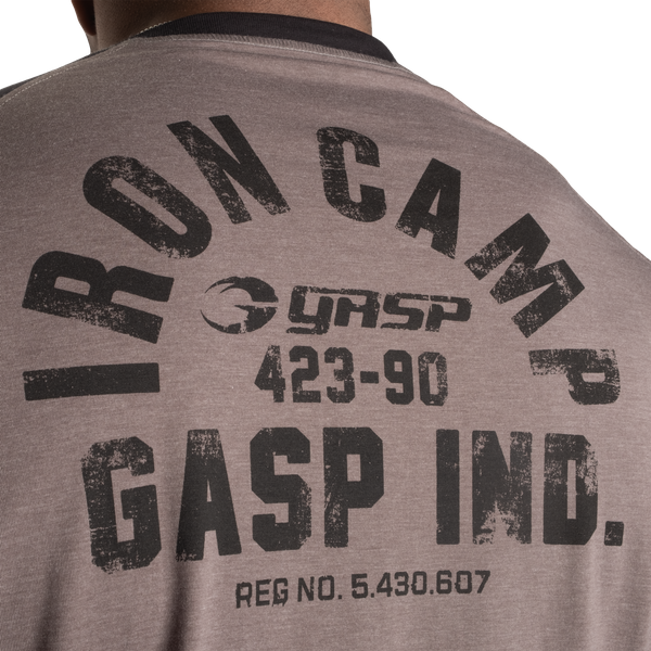 Gasp Iron Camp Raglan LS