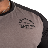 Gasp Iron Camp Raglan LS