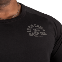 Gasp Iron Camp Raglan LS